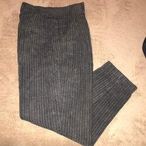 Gray patterned pants